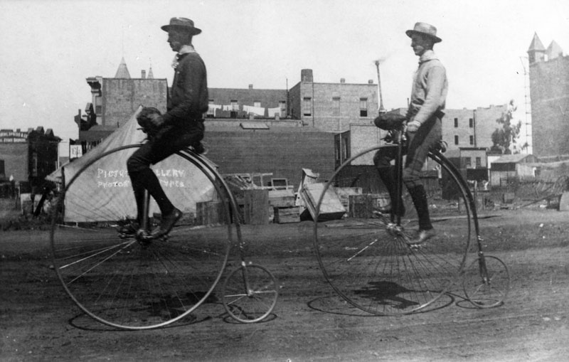 Penny-Farthing bicycles